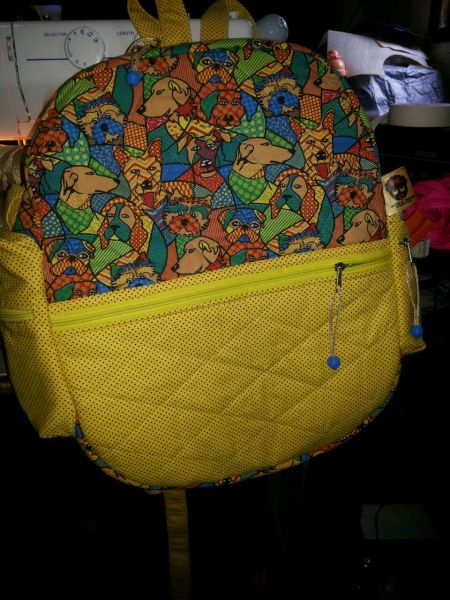 MOCHILA ESTAMPA DE CÃES